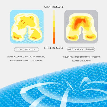 Cooling Gel Honeycomb Seat Cushion